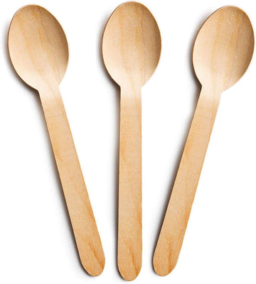 Birchwood Spoons 100 Pcs